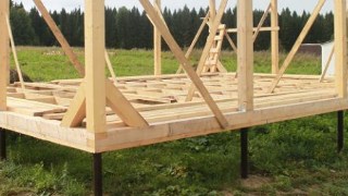 Сарай на винтовых сваях или хозблок на сваях Александров цена от 2573 руб. / шт.