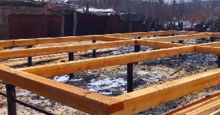 Пол на винтовых сваях Александров цена от 15750 руб.